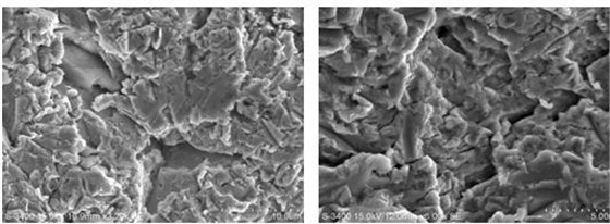 圖11-143 斷面B區(qū)微觀(guān)形貌 圖11-144 斷面B區(qū)微觀(guān)形貌